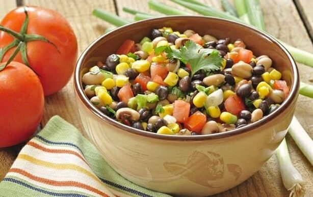 Dietary vegetable salad can be added to the menu if it is consumed with proper nutrition