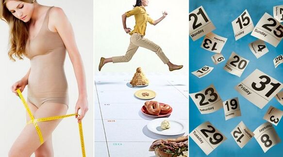 By changing the diet, women can lose 5 kg of excess weight in a week