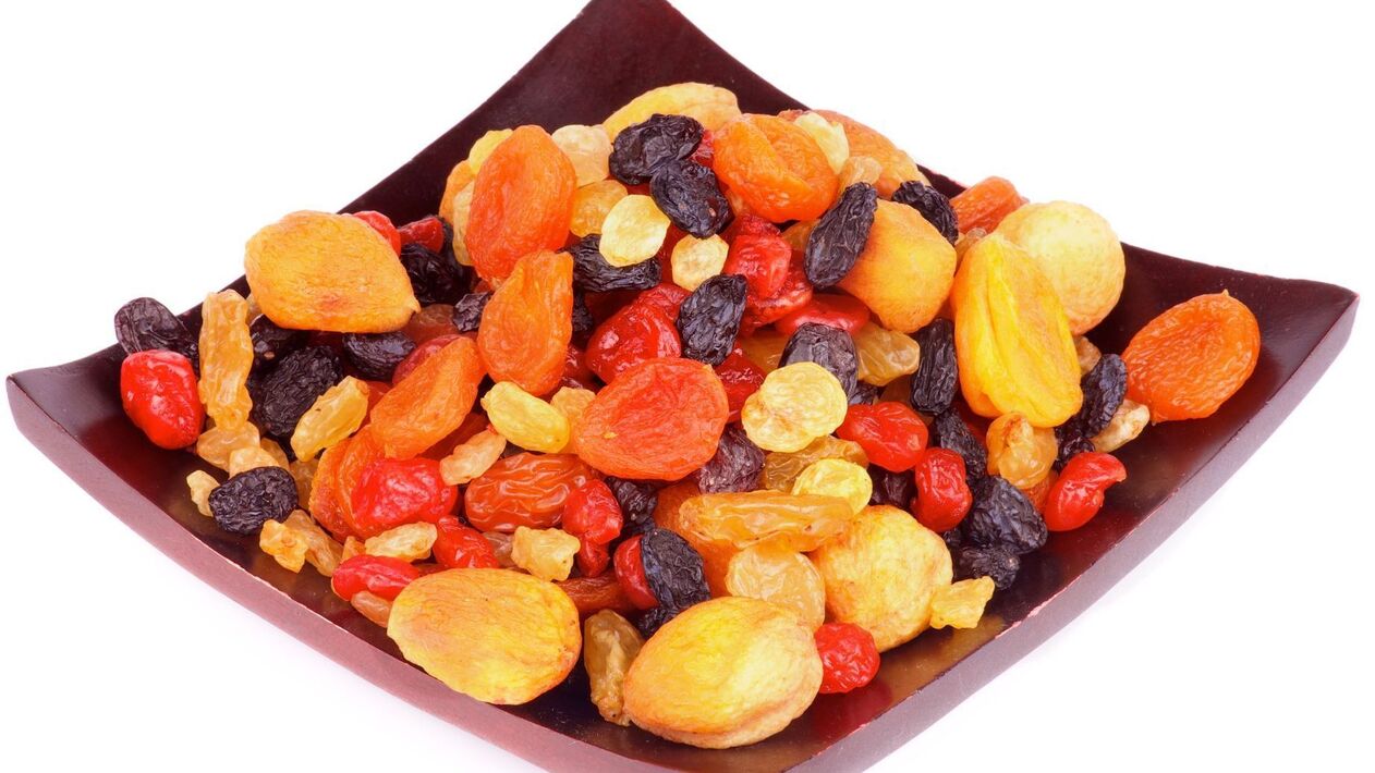 dried fruits are part of the Japanese diet